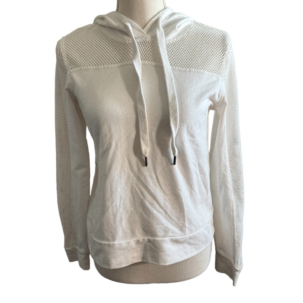 White hoodie